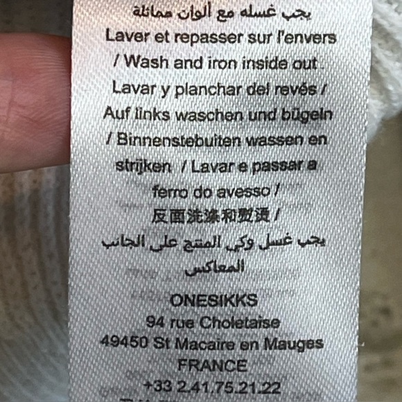 IKKS Women Striped Black and White Sweater Sz L Nautical Coastal Preppy Prep - Picture 10 of 16